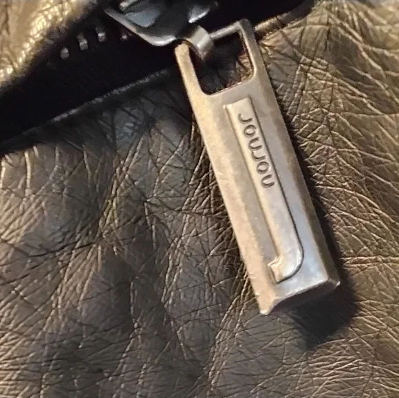 Juniors faux leather biker jacket bomber jacket - Picture 5 of 10